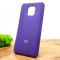 Оригинальный матовый чехол-накладка Silicone Case Xiaomi Redmi Note9s/Pro Purple