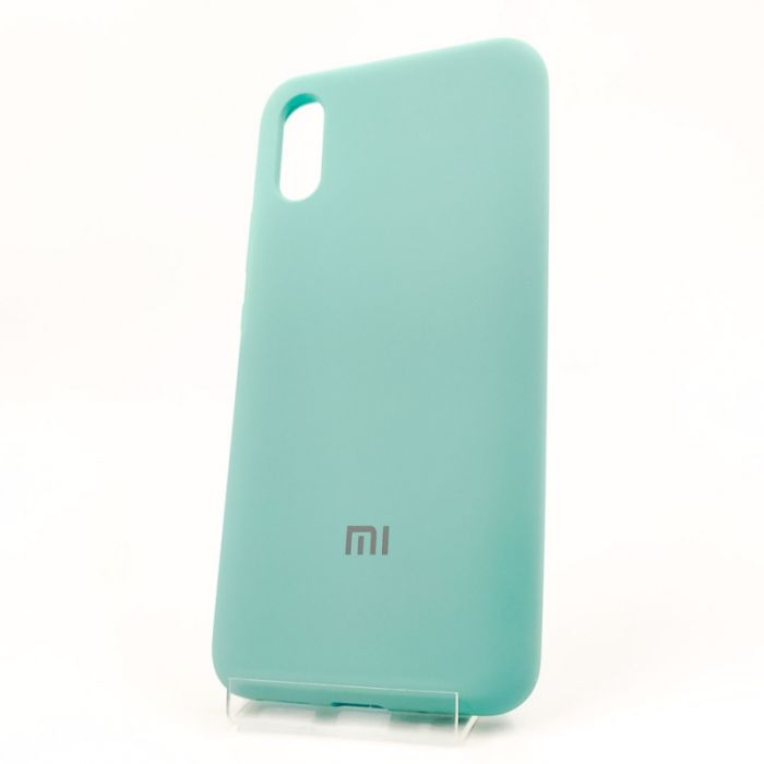 Оригинальный матовый чехол-накладка Silicone Case Xiaomi Redmi9a Fresh Mojito
