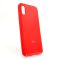 Оригинальный матовый чехол-накладка Silicone Case Xiaomi Redmi9a Red