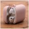 Оригинальный матовый чехол Silicone Case для AirPods Original Assembly Matte Pink