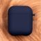 Оригинальный матовый чехол Silicone Case для AirPods Original Assembly Navy Storm