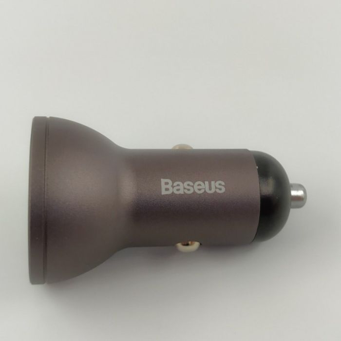 Автомобильное зарядное устройство Baseus Digital Display 24W, 4.8A