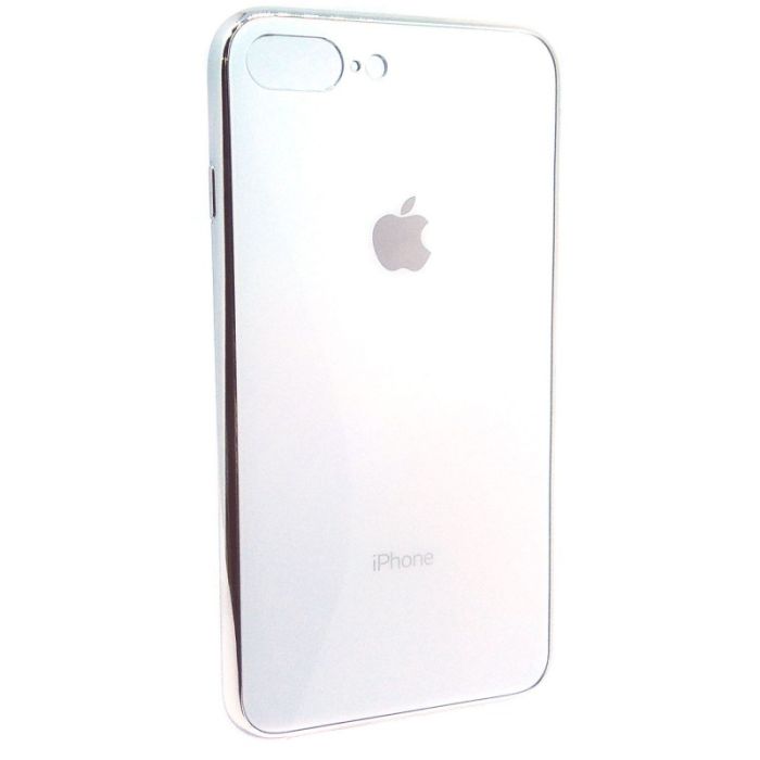 Чехол Original Glass Case iPhone 7G+ White (Белый)