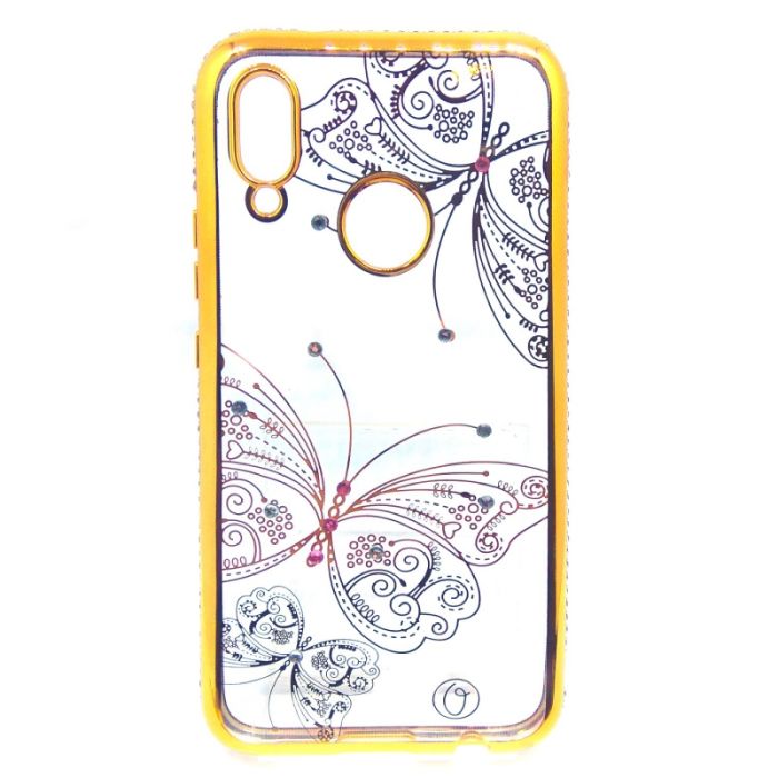 Чехол Kings Bar Butterfly Huawei P20 Lite Gold (Золотой)