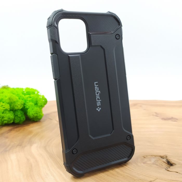 Противоударный чехол-накладка SPIGEN Iphone 12 (6.7)
