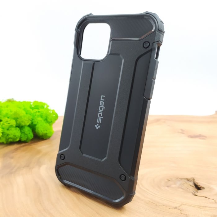 Противоударный чехол-накладка SPIGEN Iphone 12 (6.7)