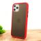 Противоударный полиуретановый чехол Smoke case для Iphone 11 Pro Max Red