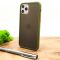 Противоударный полиуретановый чехол Smoke case для Iphone 12 Pro Max (6.7) Green