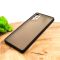 Противоударный полиуретановый чехол Smoke case для Samsung A72 Black