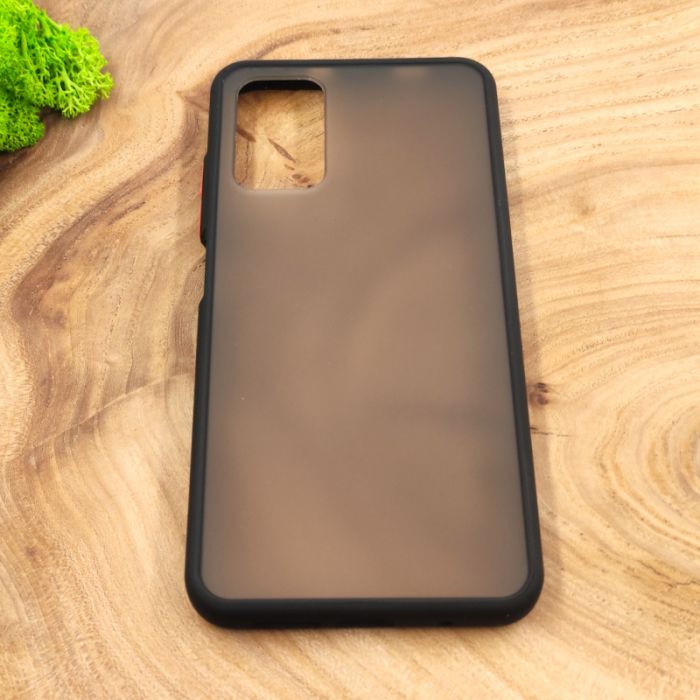 Противоударный полиуретановый чехол Smoke case для Samsung M31S Black