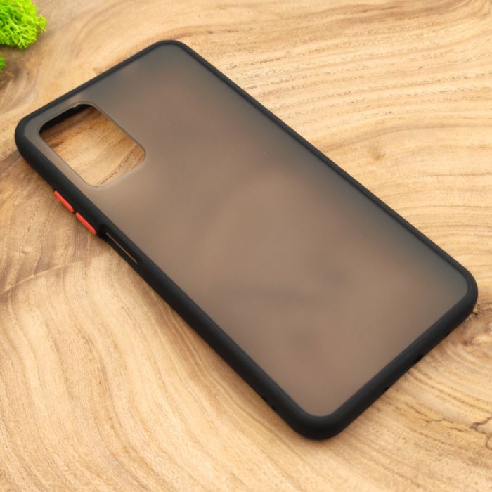 Противоударный полиуретановый чехол Smoke case для Samsung M51 Black