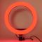 Разноцветная кольцевая LED лампа для селфи MJ33