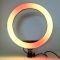 Разноцветная кольцевая LED лампа для селфи MJ33