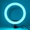 Разноцветная кольцевая LED лампа для селфи MJ33