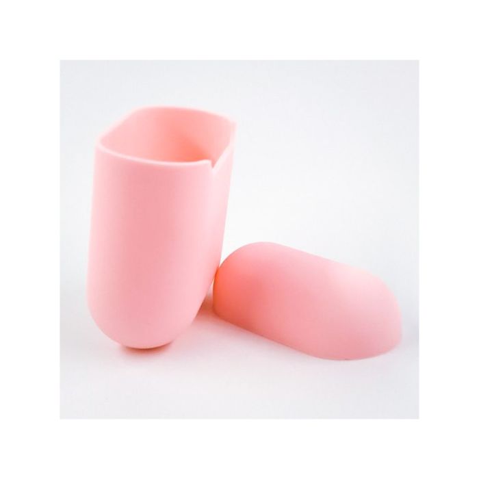 Ультратонкий силиконовый чехол для наушников  AirPods REMAX Pink