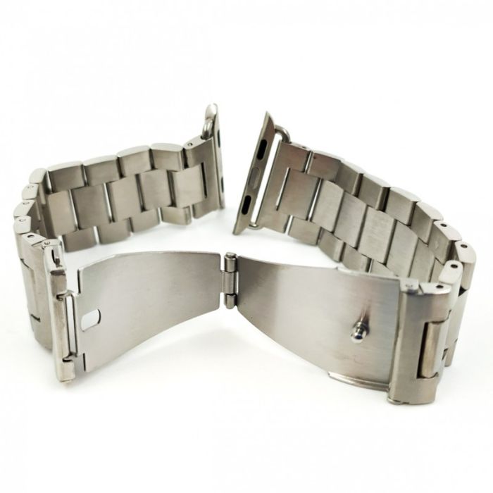 Металлический ремешок для Watch STAINLESS STEEL Gray 42-44мм