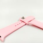 Силиконовый ремешок с софт-тач покрытием Watch 38-40мм Pink