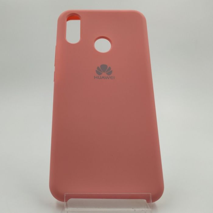 Оригинальный матовый чехол Silicone Case Huawei P Smart+ Peach