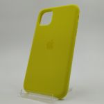 Оригинальный матовый чехол Silicone Case Iphone 11 Brillianty yellow