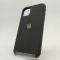 Оригинальный матовый чехол Silicone Case Iphone 11 Pro Black