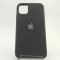 Оригинальный матовый чехол Silicone Case Iphone 11 Pro Black