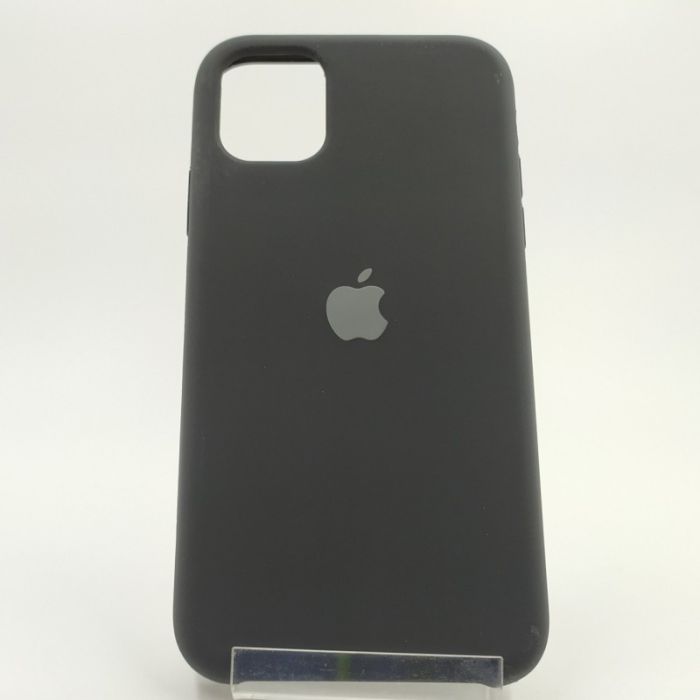 Оригинальный матовый чехол Silicone Case Iphone 11 Pro Max Black