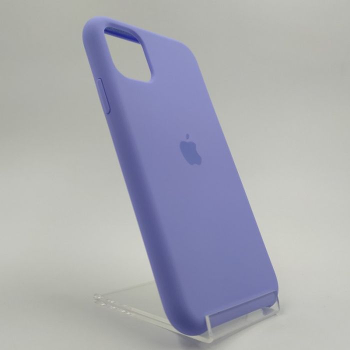 Оригинальный матовый чехол Silicone Case Iphone 11 Pro Max Light Purple