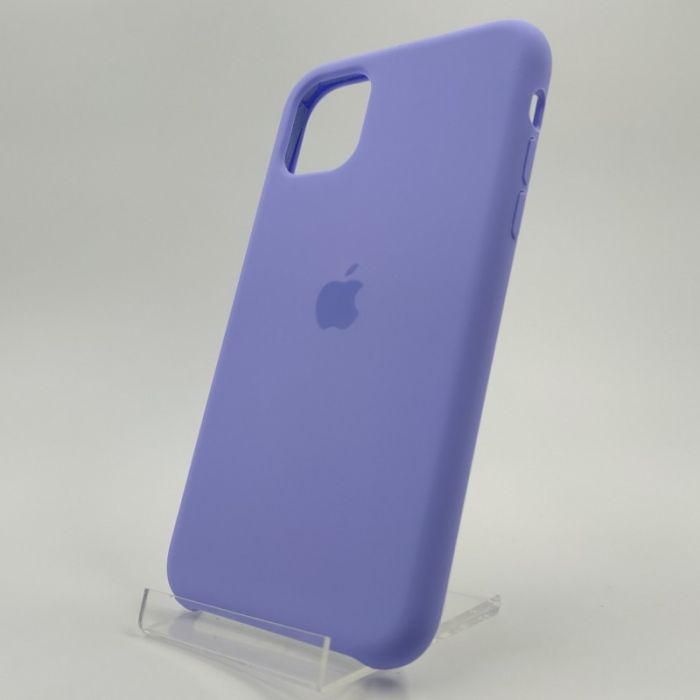 Оригинальный матовый чехол Silicone Case Iphone 11 Pro Max Light Purple