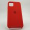 Оригинальный матовый чехол Silicone Case Iphone 11 Red