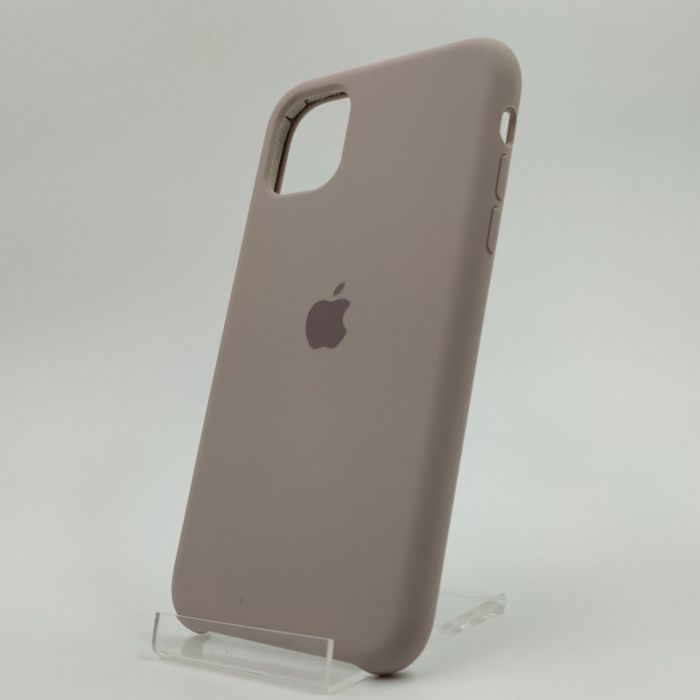 Оригинальный матовый чехол Silicone Case Iphone 11 Soft Purple