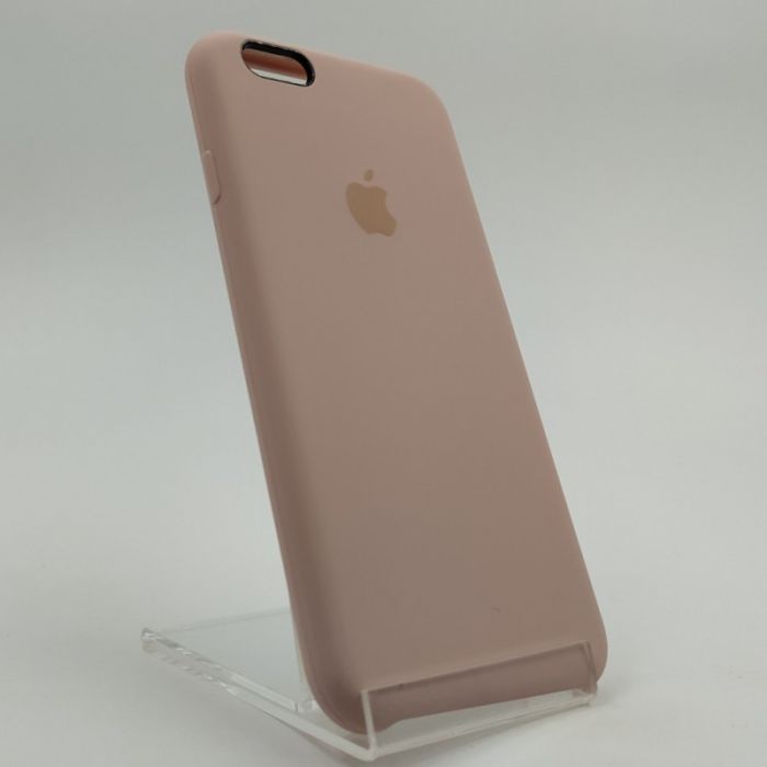 Оригинальный матовый чехол Silicone Case Iphone 6G Matte pink