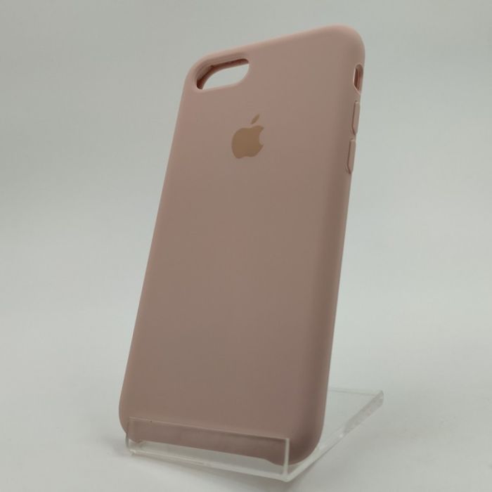 Оригинальный матовый чехол Silicone Case Iphone 7G+ Matte Pink
