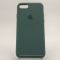 Оригинальный матовый чехол Silicone Case Iphone 7G/8G Blue Green