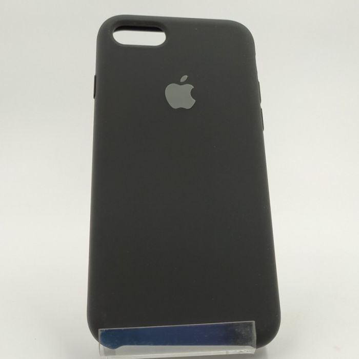 Оригинальный матовый чехол Silicone Case Iphone 8G+ Black