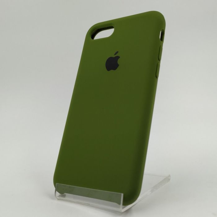 Оригинальный матовый чехол Silicone Case Iphone 8G+ Khaki