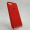 Оригинальный матовый чехол Silicone Case Iphone 8G+ Red