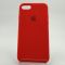 Оригинальный матовый чехол Silicone Case Iphone 8G+ Red