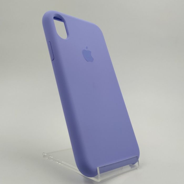Оригинальный матовый чехол Silicone Case Iphone Xr Light Purple