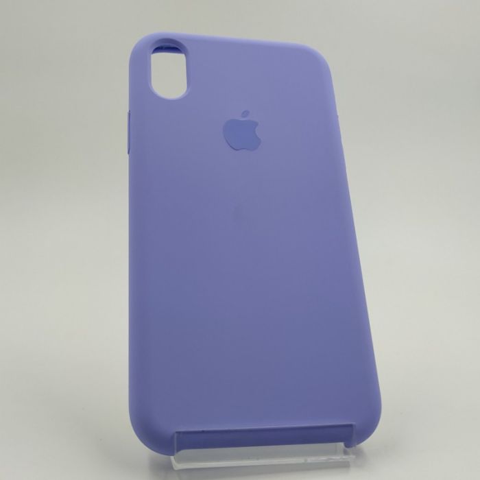 Оригинальный матовый чехол Silicone Case Iphone Xr Light Purple