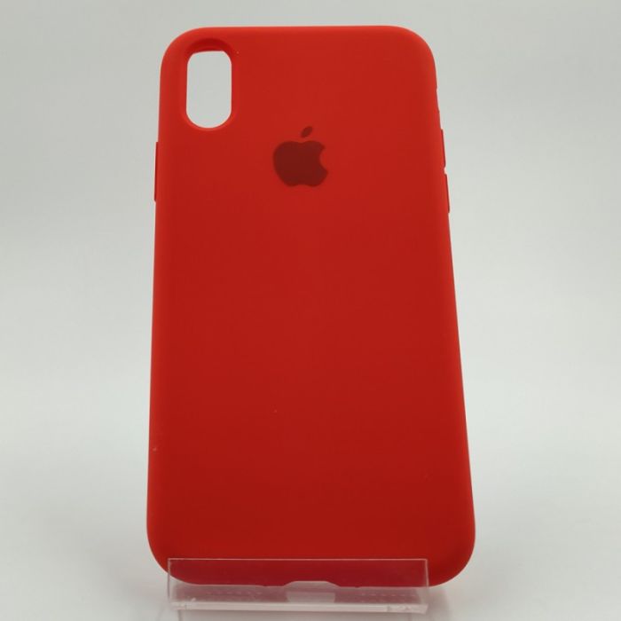 Оригинальный матовый чехол Silicone Case Iphone Xr Red