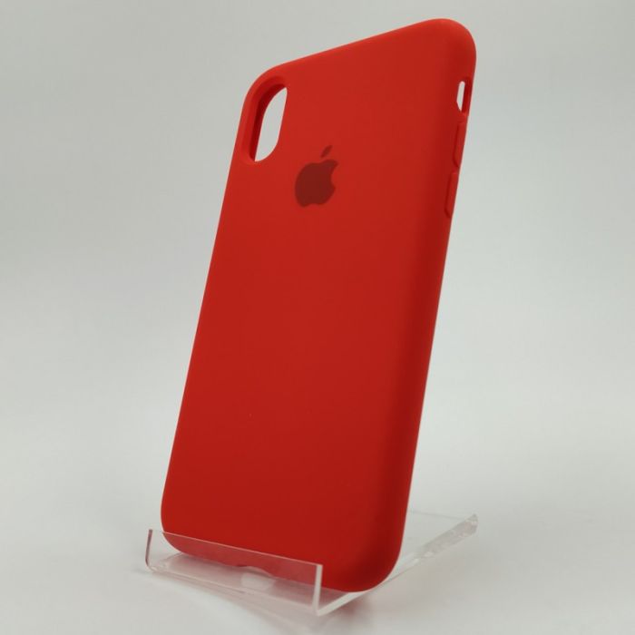 Оригинальный матовый чехол Silicone Case Iphone Xr Red