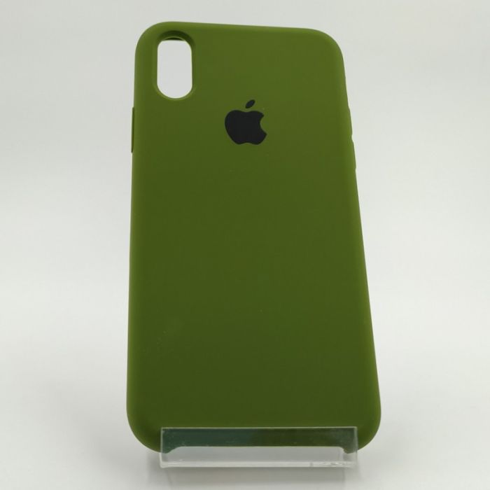 Оригинальный матовый чехол Silicone Case Iphone X/Xs Khaki
