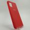 Оригинальный матовый чехол-накладка Silicone Case Samsung A51 Red