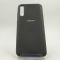 Оригинальный матовый чехол Silicone Case Samsung A70 Black