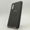 Оригинальный матовый чехол Silicone Case Samsung A70 Black