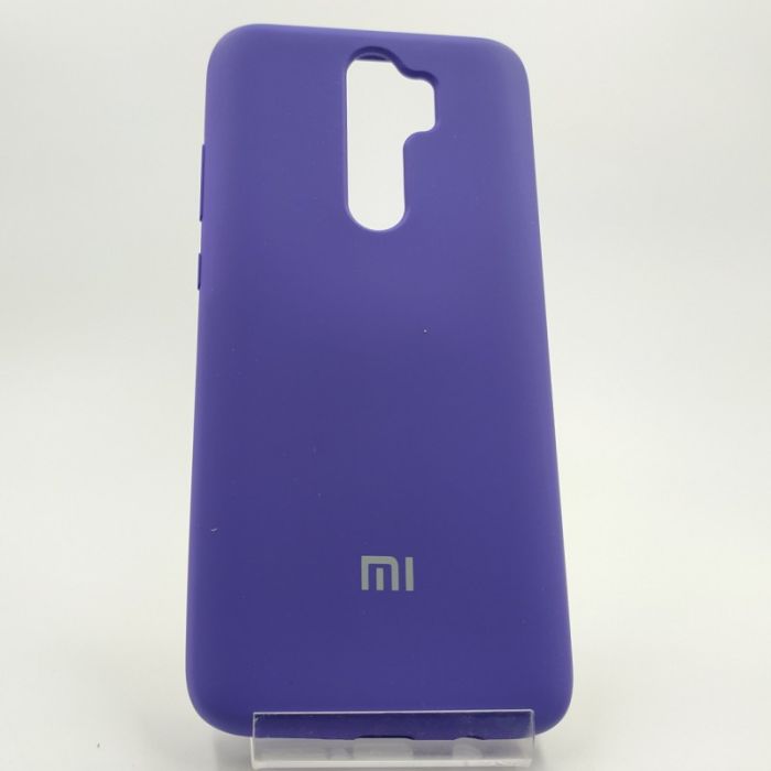 Оригинальный матовый чехол Silicone Case Xiaomi Note8 Pro Purple