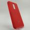 Оригинальный матовый чехол-накладка Silicone Case Xiaomi Redmi8 Red