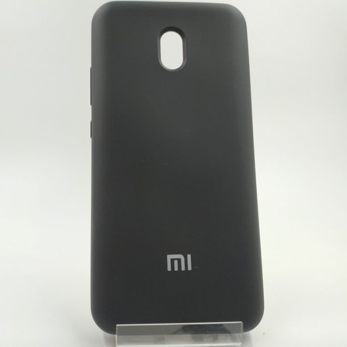 Оригинальный матовый чехол Silicone Case Xiaomi Redmi8A Black
