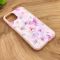 Силиконовый чехол-накладка цветы со стразами для Iphone 12 Mini
