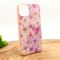 Силиконовый чехол-накладка цветы со стразами для Iphone 12 Pro Max